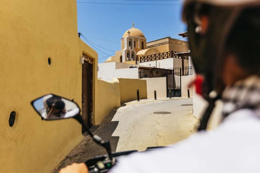 Santorini: ATV Quad Bike Tour with Lunch - Caldera and volcano views, without treating them like a checklist