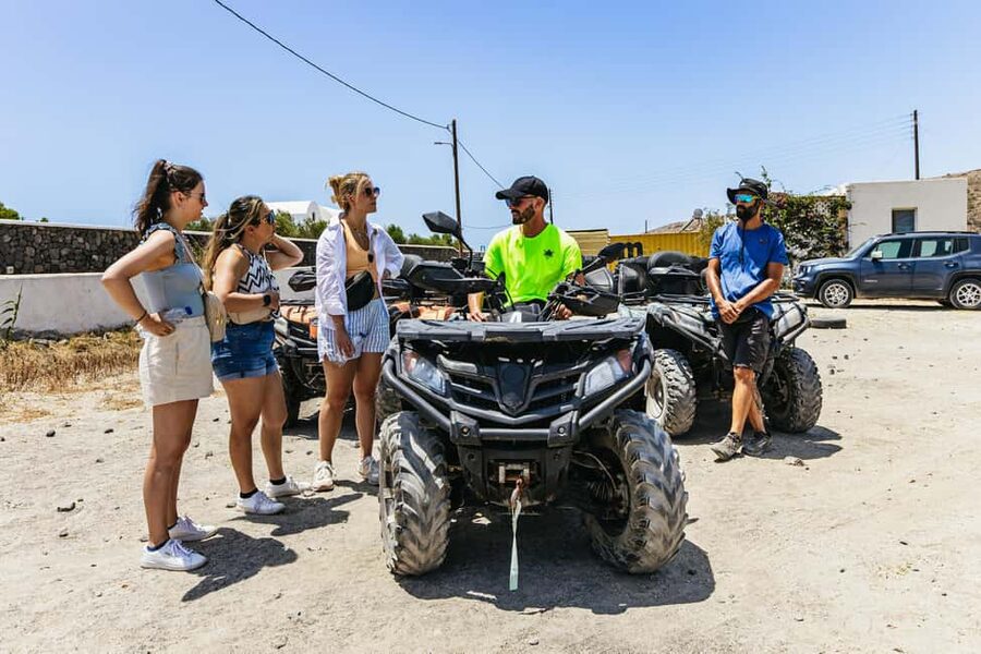 Santorini: ATV Quad Bike Tour with Lunch - Who should book this Santorini ATV quad tour, and who should skip