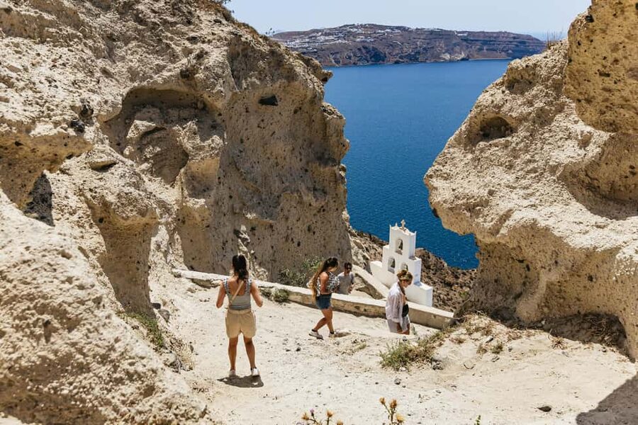Santorini: ATV Quad Bike Tour with Lunch - Black Sand Beach, lava under your tires, and a boardwalk you will remember
