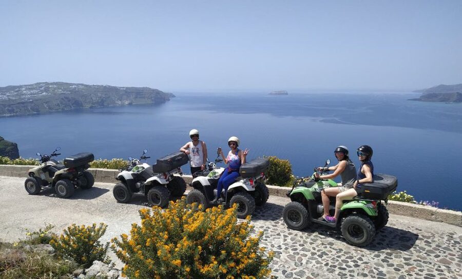 Santorini: ATV-Quad Experience - Vlichada via Off-Road Paths, Then Back to Perissa
