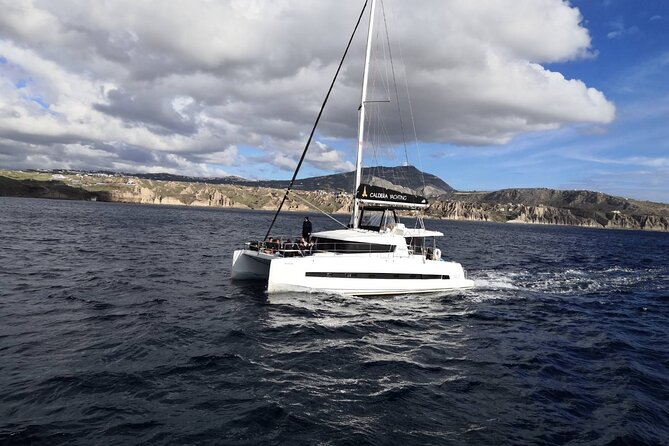 Santorini Caldera Panorama Winter Cruise All Inclusive - Red Beach to White Beach: the volcanic colors look unreal up close