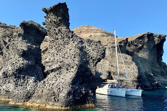Santorini Caldera Panorama Winter Cruise All Inclusive - Nea Kameni hot springs stop: what snorkeling looks like in winter