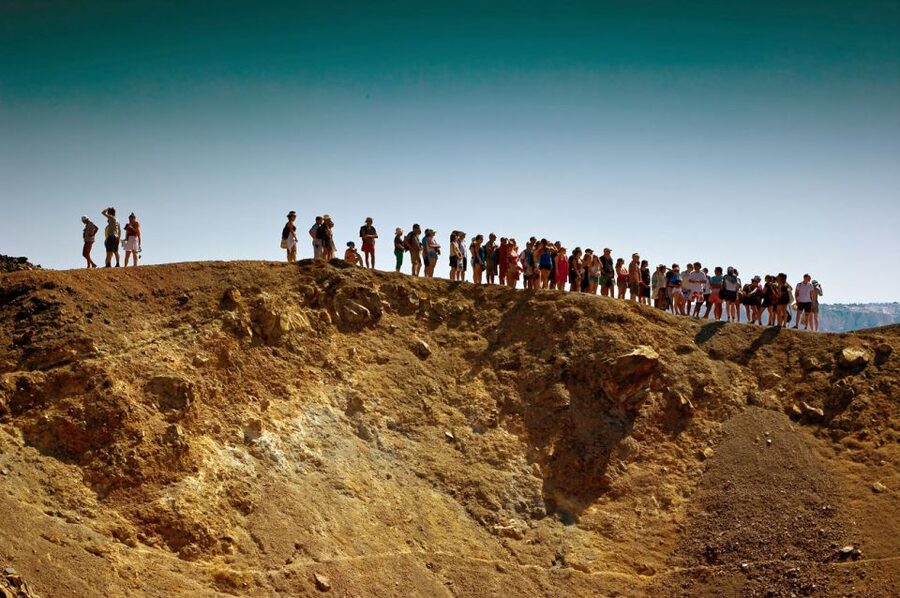 Santorini Caldera: Sunset Cruise with Dinner - Dinner on Board: Buffet Style With Crew-Handled Service