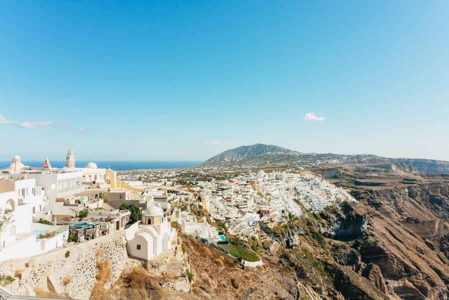 Santorini: Caldera Trail Guided Hike and Sunset Viewing - Imerovigli, monasteries, and church stops that actually help you understand the island