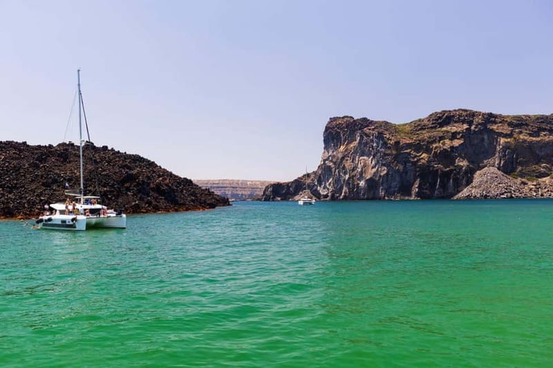 Santorini: Catamaran Cruise with Fresh Meal & Open Bar - The Greek feast and open bar: where the value really shows up