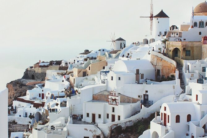 Santorini Classic Highlights and Sightseeing Private Tour - Oia Start: Platsani, Three Blue Domes, Castelli, and Windmills