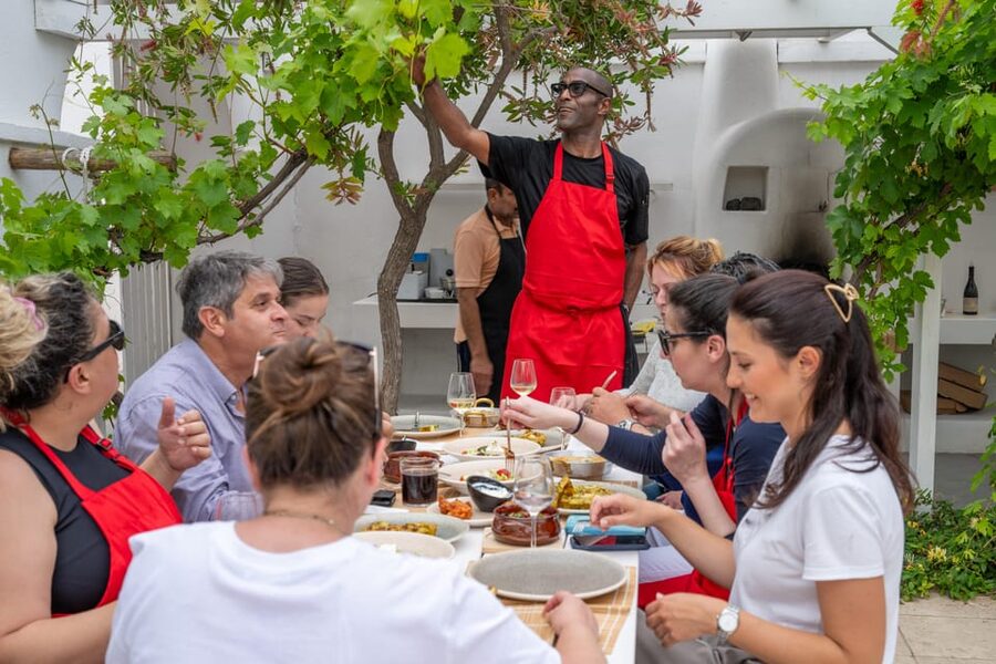 Santorini: Cooking Class with Lunch and Wine Tasting - Getting recipes to take home (so this isn’t just a full belly)