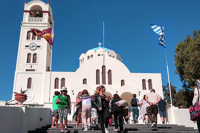 Santorini Day Tour with Sunset in Oia - Emporio’s Medieval Streets and Church Views Without the Big-Town Pressure