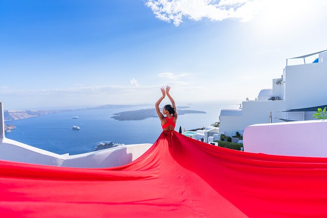 Santorini: Flying Dress Photoshoot - Picking the right dress: catalog, sizing, and how to avoid regrets