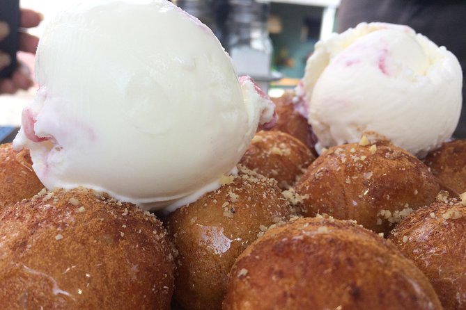 Santorini Food Tour: Fira Half-Day Small-Group Tour with Tastings - Your 10am start and the pacing along uneven stone