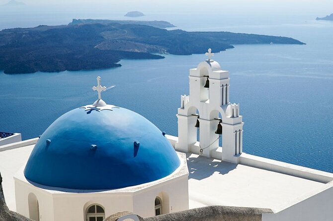 Santorini Full Day Trip by Santo Luxury Escape - Stop 3: Profitis Ilias monastery area, the 600-meter viewpoint