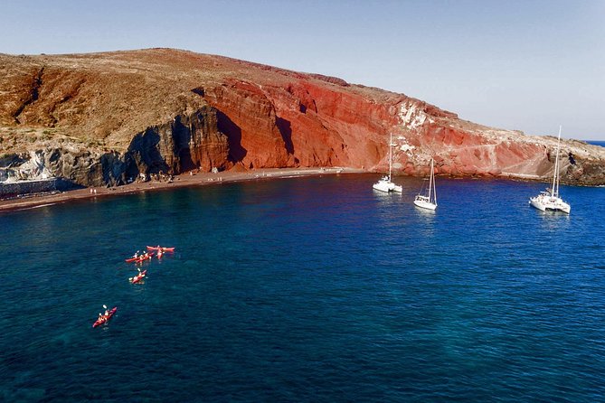 Santorini Guided Sea Kayaking with Light Lunch and Pick-up Option - What to bring: the items the tour does not include