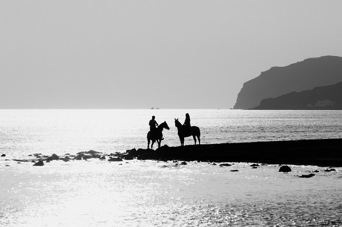 Santorini: Horse Riding to the Black Sandy Beach (Eros beach) - The ride route: vineyards, ravines, and a real sense of getting there