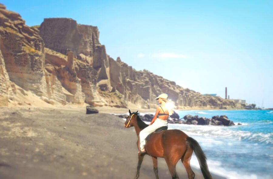 Santorini: Horseback Riding Tour on the Beach - Why this Santorini beach ride feels special