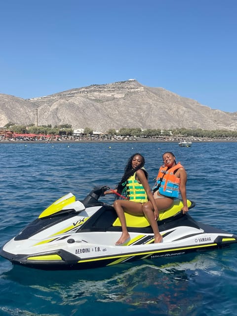 Santorini: Jet Ski Rental Perissa, Perivolos & St George - Instructor-led guidance and why small groups matter