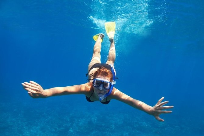 Santorini Luxury Catamaran Day Cruise with BBQ,drinks,transfer - Red Beach stop: shorter swim, big color pay-off