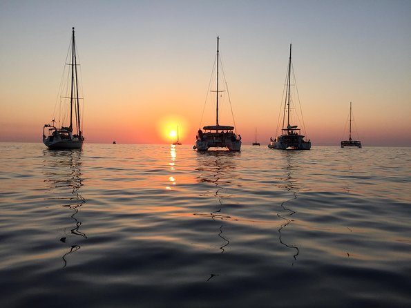 Santorini Luxury Catamaran Sunset Cruise with BBQ, Drink and Transfer - What to bring for a salty, sunny afternoon