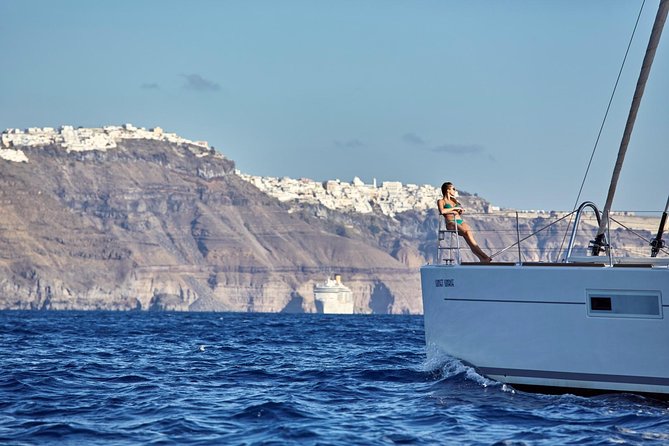Santorini Luxury Sailing Catamaran Cruise with BBQ, Drinks and Transfer - Price and Value: What You Get for About $133
