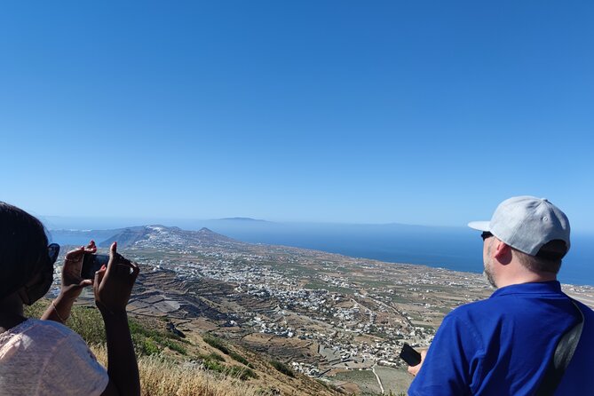 Santorini Must-See Highlights: Private Shore Tour - Megalochori Cave Houses and the Optional Profitis Elias Monastery Climb
