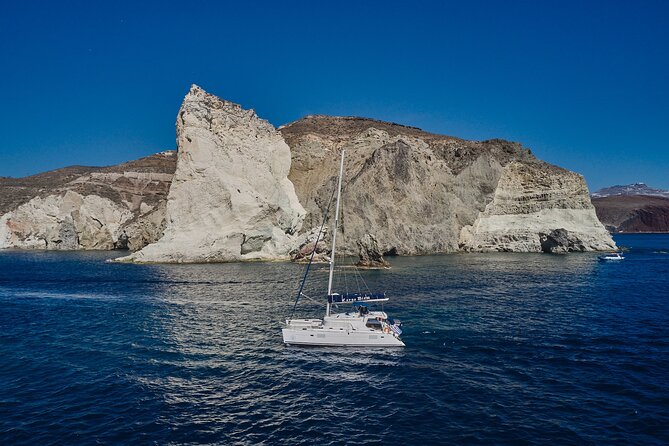 Santorini Oia: Luxury Sunset Cruise with Fresh Fish BBQ & Drinks - Oia to the caldera, the whole island in one long evening