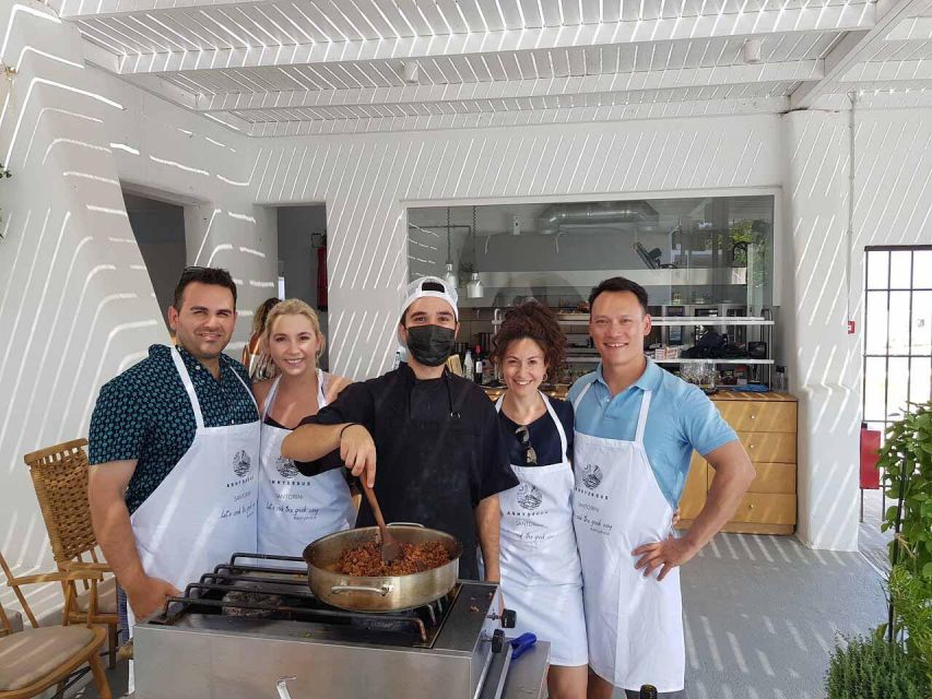 Santorini: Private Cooking Class and Wine Tasting Tour - Pickup That Actually Works, Including Cruise-Ship Guidance
