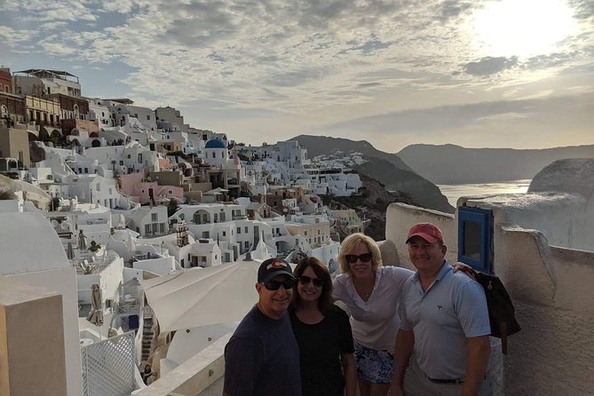 Santorini Private Custom Tour 6 - Hours - Firostefani and the Blue Domed Church photo stop