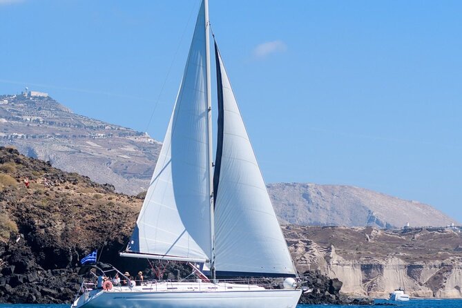 Santorini Private Daytime Sailing Cruise with Meal, Drinks &Transfer included - Lunch on Board: Homemade Meal Made for the Caldera