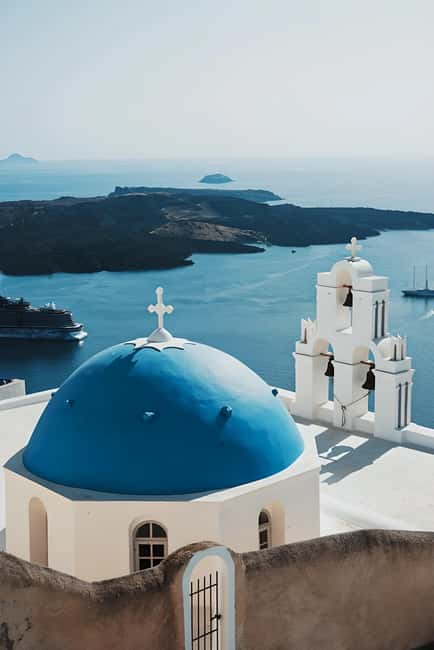 Santorini : Private Guided Highlights Tour - Imerovigli volcanic viewpoints: the caldera view you can actually enjoy