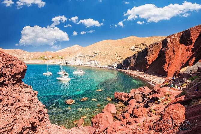Santorini Private Half-Day Sightseeing Tour - Perissa and Perivolos Black Sand: Real Relaxation, Food Nearby