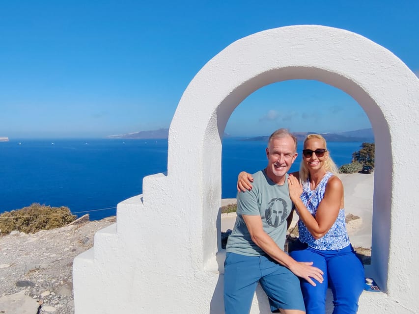 Santorini: Private Sightseeing Tour with Local Guide - Megalochori Village Walk: A Different Side of Santorini
