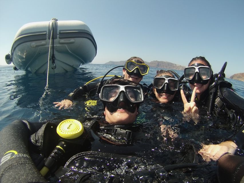 Santorini: Scuba Diving Experience for Beginners - Your underwater time near the Armeni reef and lava formations