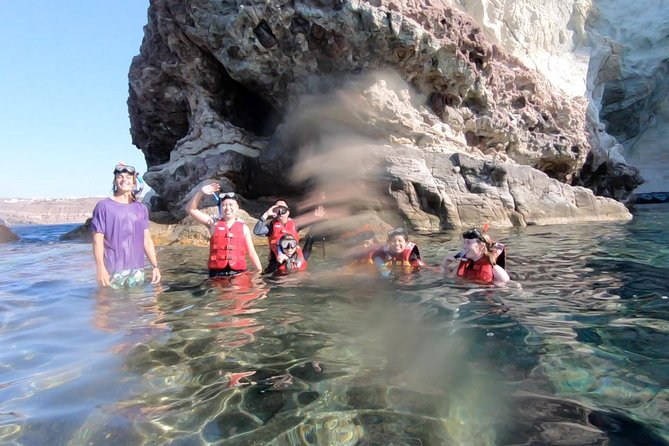 Santorini Stand-Up Paddle and Snorkel Adventure - Remote Mountain Stop and Snorkeling in Clear Water
