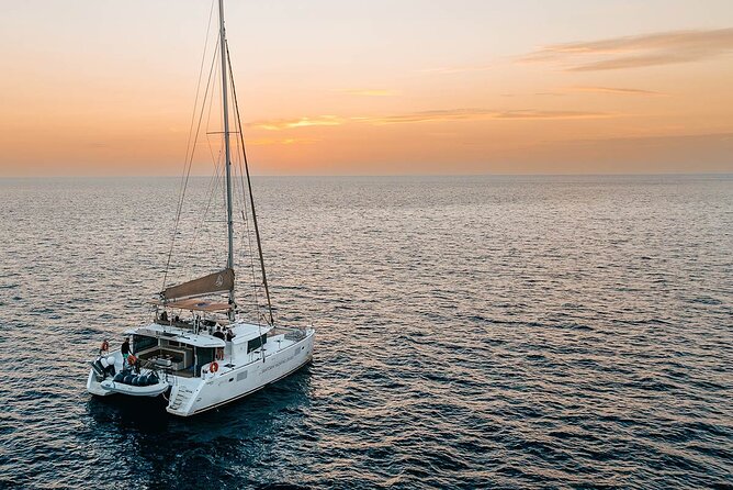 Santorini Sunset Sailing Cruise: Dinner, BBQ, Open Bar, Transfers - Price and what $133.08 per person really includes