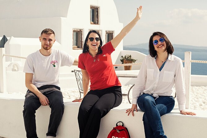 Santorini Sunset Walking Tour inc. tastings and 5 drinks - Stop 2: Firostefani cobblestones plus your first liqueur and sweet