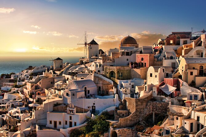 Santorini Sunset Walking Tour inc. tastings and 5 drinks - The haunted-history angle, and why it adds value