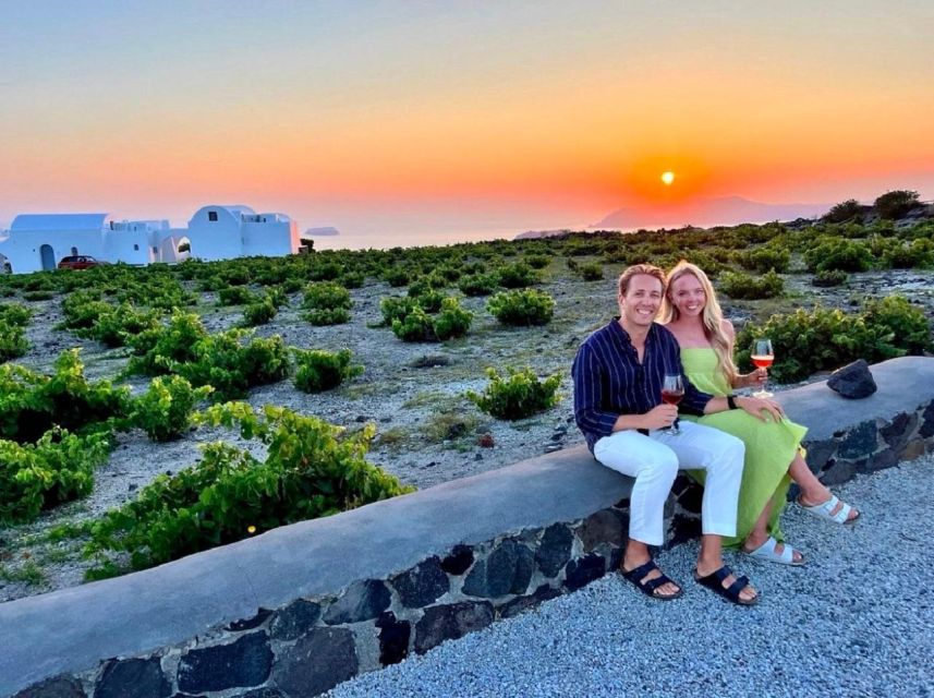 Santorini: Tour of Wineries with Wine Tasting & Food - Sunset Option: Watching the Caldera While You Sip