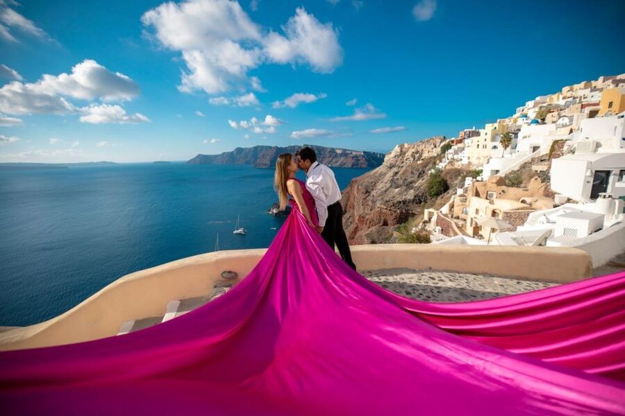 Santorini: Unique Flying Dress Photoshoot Experience - FAQ