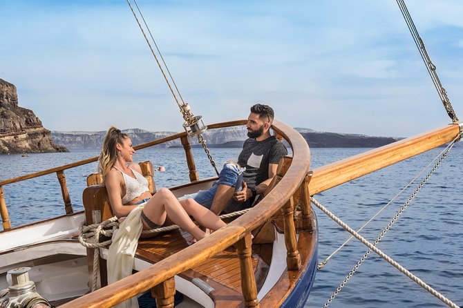 Santorini Volcano and Hot Springs Cruise Tour from Fira Old Port - The Boat Ride: Comfort, Shade, and Why Timing Matters