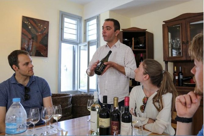 Santorini Wine Adventure with 12 Wine Tastings, Tapas and Sunset - Your 4 hour schedule, group size, and photo moments