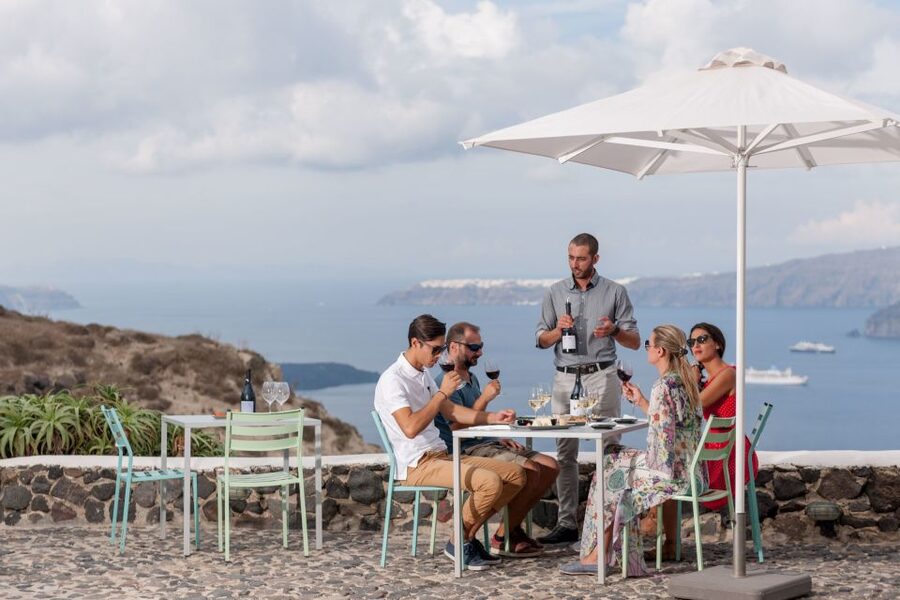 Santorini Wine Roads: Tour of 3 Wineries with a Sommelier - How the half-day route flows between wineries and viewpoints