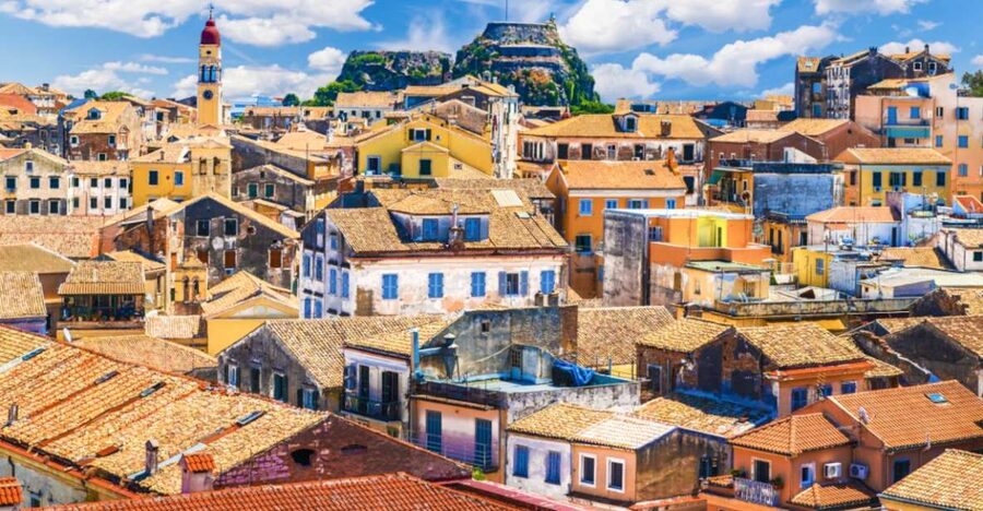 Saranda: Corfu Town and Palaiokastritsa Day Trip with Cruise - Palaiokastritsa village and the Monastery of the Virgin Mary (1228)