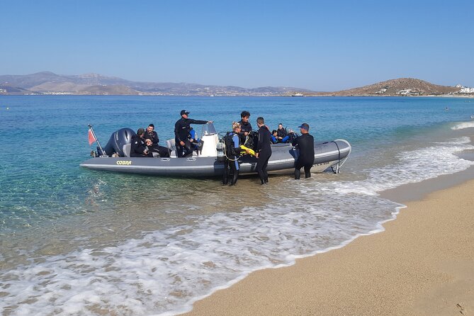 Scuba Diving in Naxos by Bluefindivers - Dive in Greece - Amazing Diving Spots - The guided underwater time: up to 7 meters, no guessing