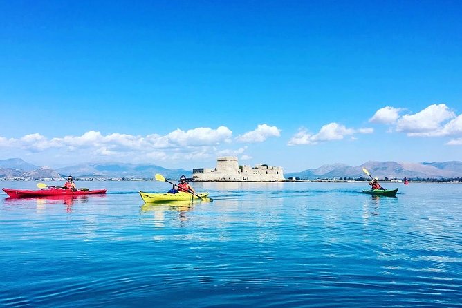 Sea Kayak Nafplio - Medieval Castles Tour - Acronafplia Fortress: Walls Up Close, Headland Below