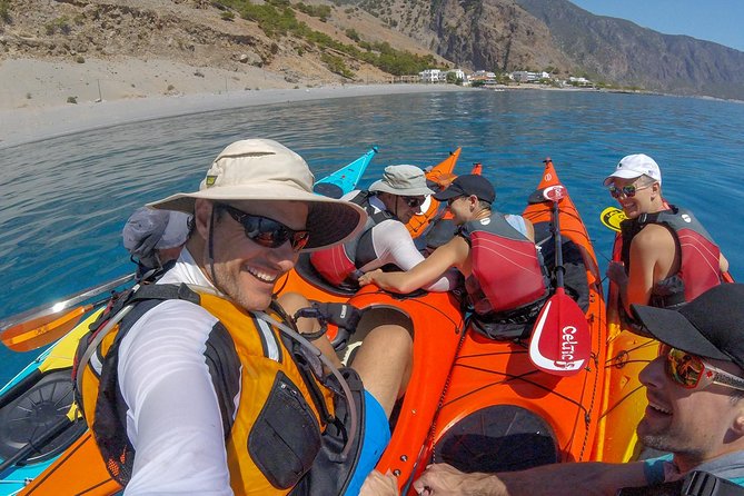 Sea Kayaking Sfakia, Crete - Sweet Water Beach and the snorkeling rhythm