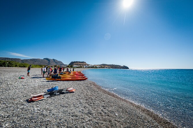 Sea Kayaking Tour - Red Sand Beach (South Pirates Route) - Sea kayaking from Haraki to Red Sand Beach: the easy half-day plan