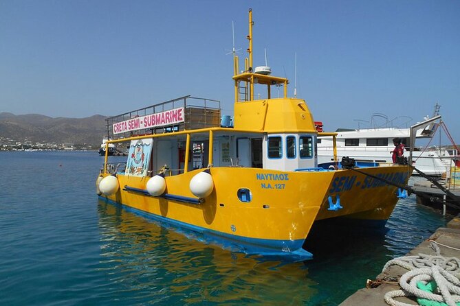 Semi-Submarine Tour from Agios Nikolaos - A Semi-Submarine That Keeps Your Face Dry (and Your Schedule Easy)