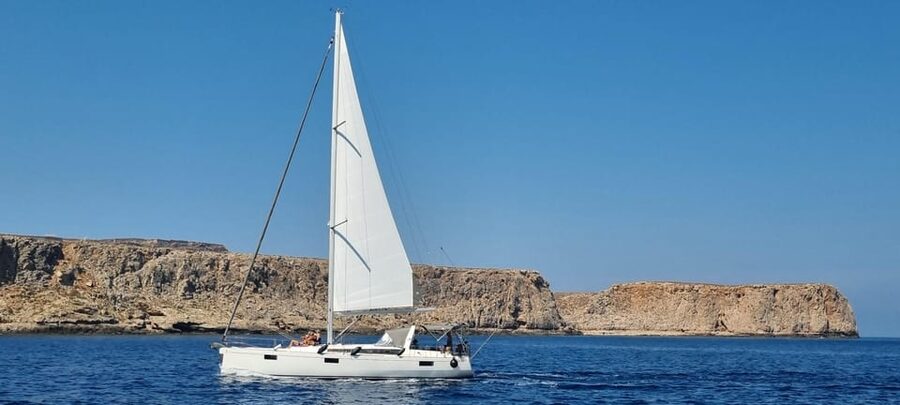 Shared Balos and Gramvousa Sailing Trip with Meal and Drinks - Imeri Gramvousa: beach time plus the walk to the Venetian Castle view