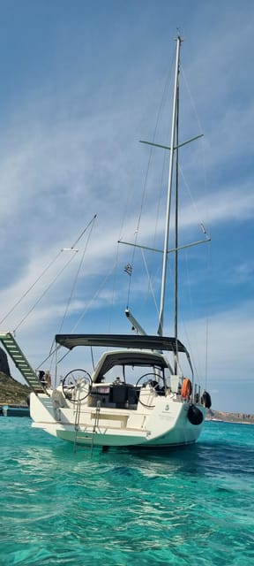 Shared Balos and Gramvousa Sailing Trip with Meal and Drinks - Onboard comfort for the long day back to Kissamos