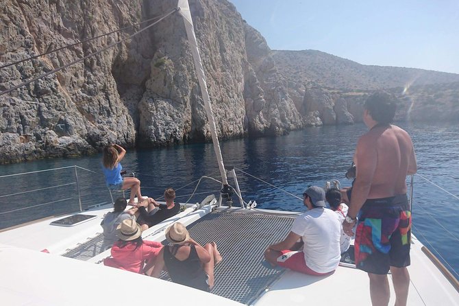 Shared Catamaran All inclusive-Day Cruise to Naxos or Paros - Sailing Comfort: Choppy Water and a Smaller Boat
