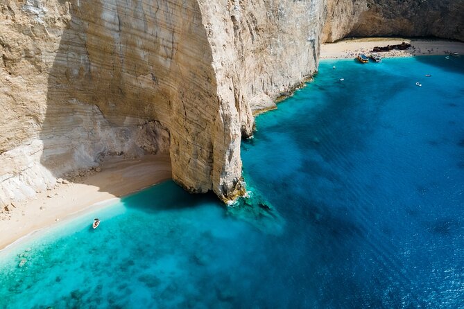 Shipwreck and Blue Caves - Private Speedboat Tour (up to 6 pax) - Blue Caves: Arches, Cave Access, and Cave Swimming Possibilities